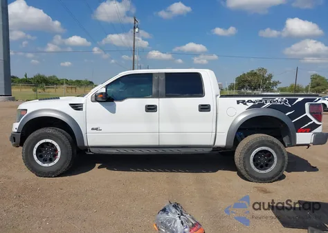 2013 Ford F-150 Svt Raptor z USA, uszkodzony, nr VIN 1FTFW1R6XDFB16203